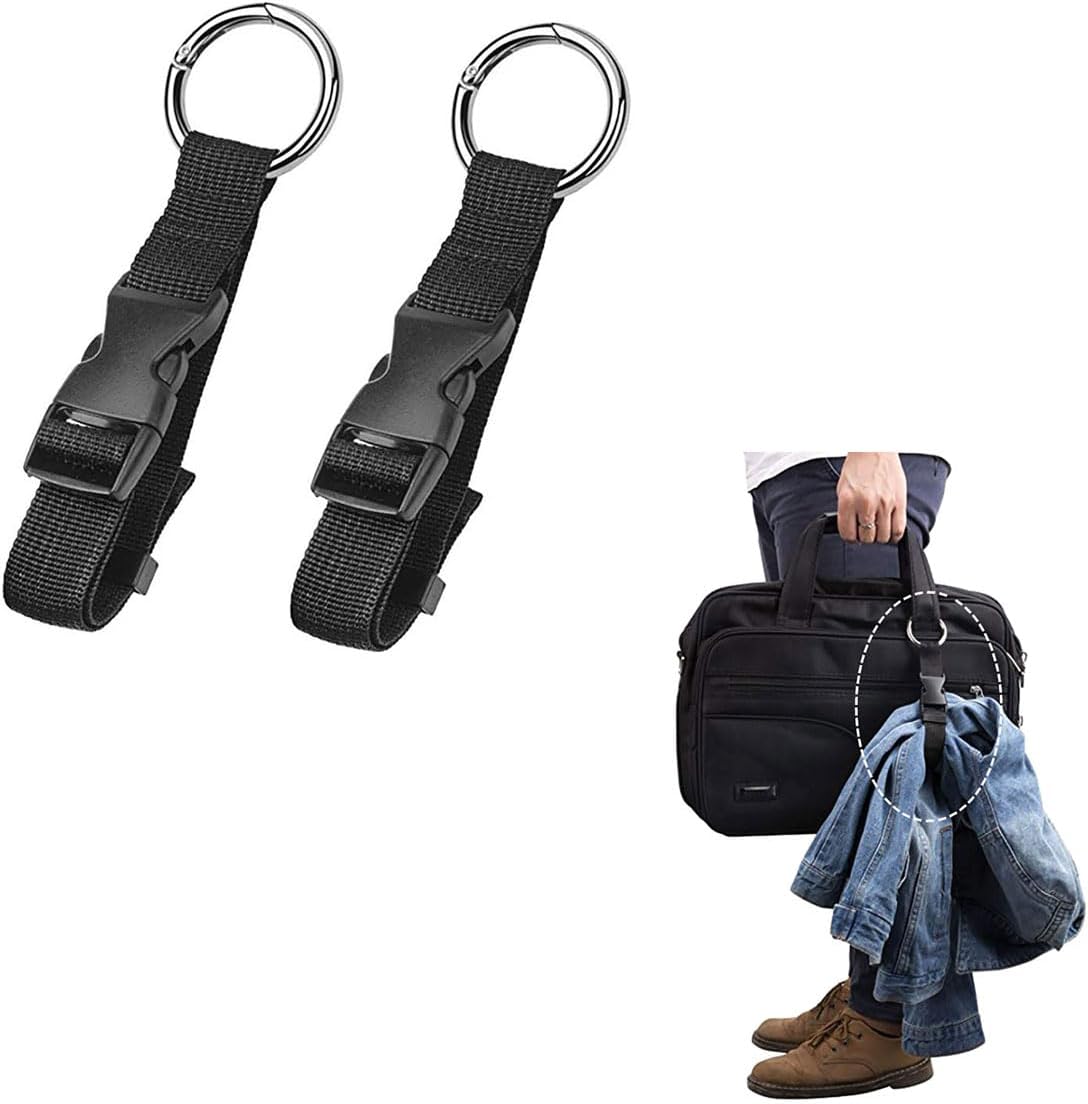 2-piece travel luggage set including suitcase, coat hanger, luggage straps, non-slip, portable backpack, luggage set - Image 1