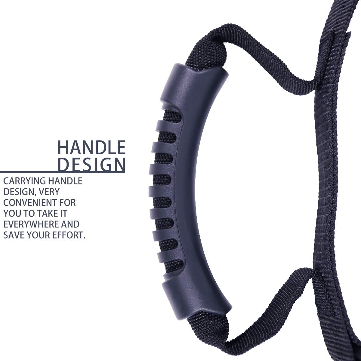 Heavy Duty Luggage Strap Holder for bulky items with XL handle Tie Down Adjustable strap Cinches Tight a secure grip Max load 155 lbs Ideal for large items when traveling - Image 2