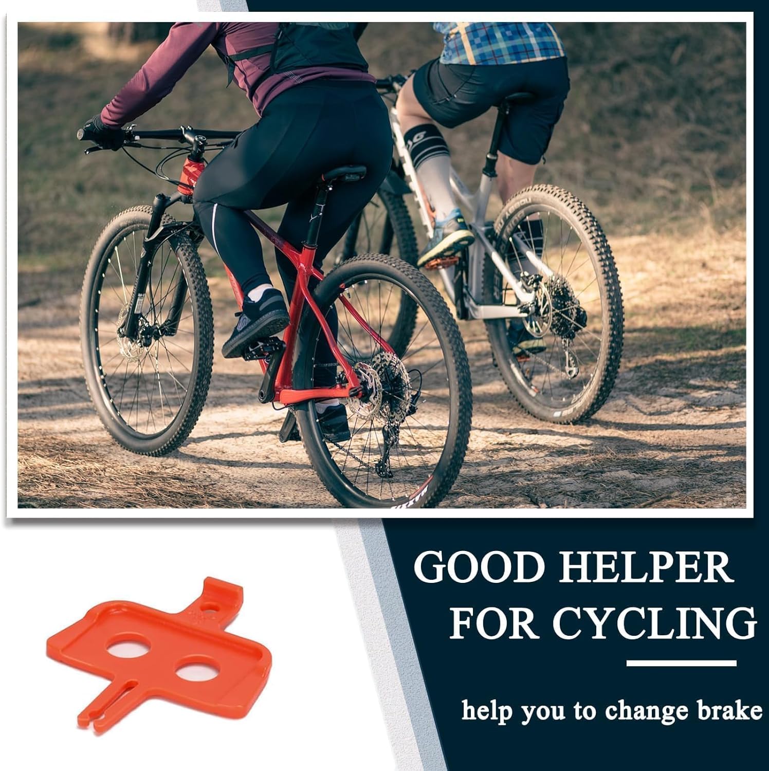 10Pcs Bike Disc Brake Spacers, Hydraulic Pad Spreader Insert Repair Tool for Road Bike & Mountain Bike, Component - Image 5