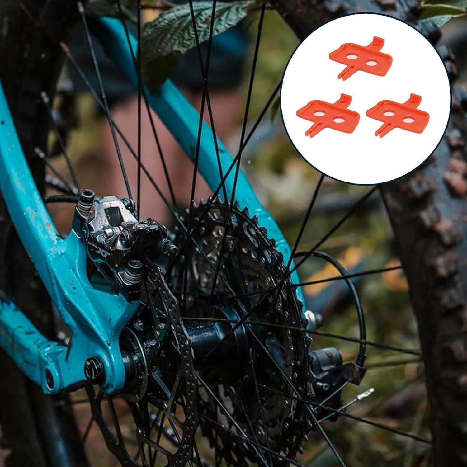 10Pcs Bike Disc Brake Spacers, Hydraulic Pad Spreader Insert Repair Tool for Road Bike & Mountain Bike, Component - Image 6