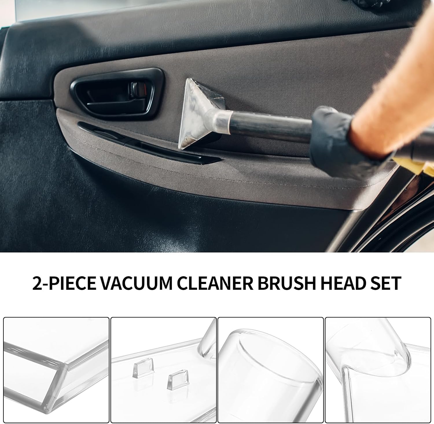 2 pieces of vacuum cleaner nozzles, vacuum cleaner nozzles, upholstery nozzle sprayer spray extraction nozzle, washer nozzle hand nozzle for car care sofa carpet vacuum - Image 6