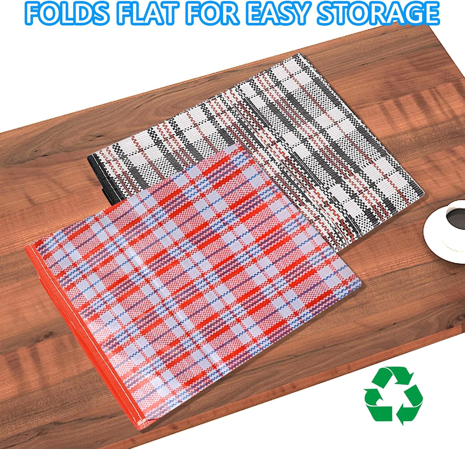 Storage bags, 4 pieces, large reusable moving bags, with zip closure and handles, storage bag, clothing, laundry bag, capacity, multifunctional for duvets - Image 5