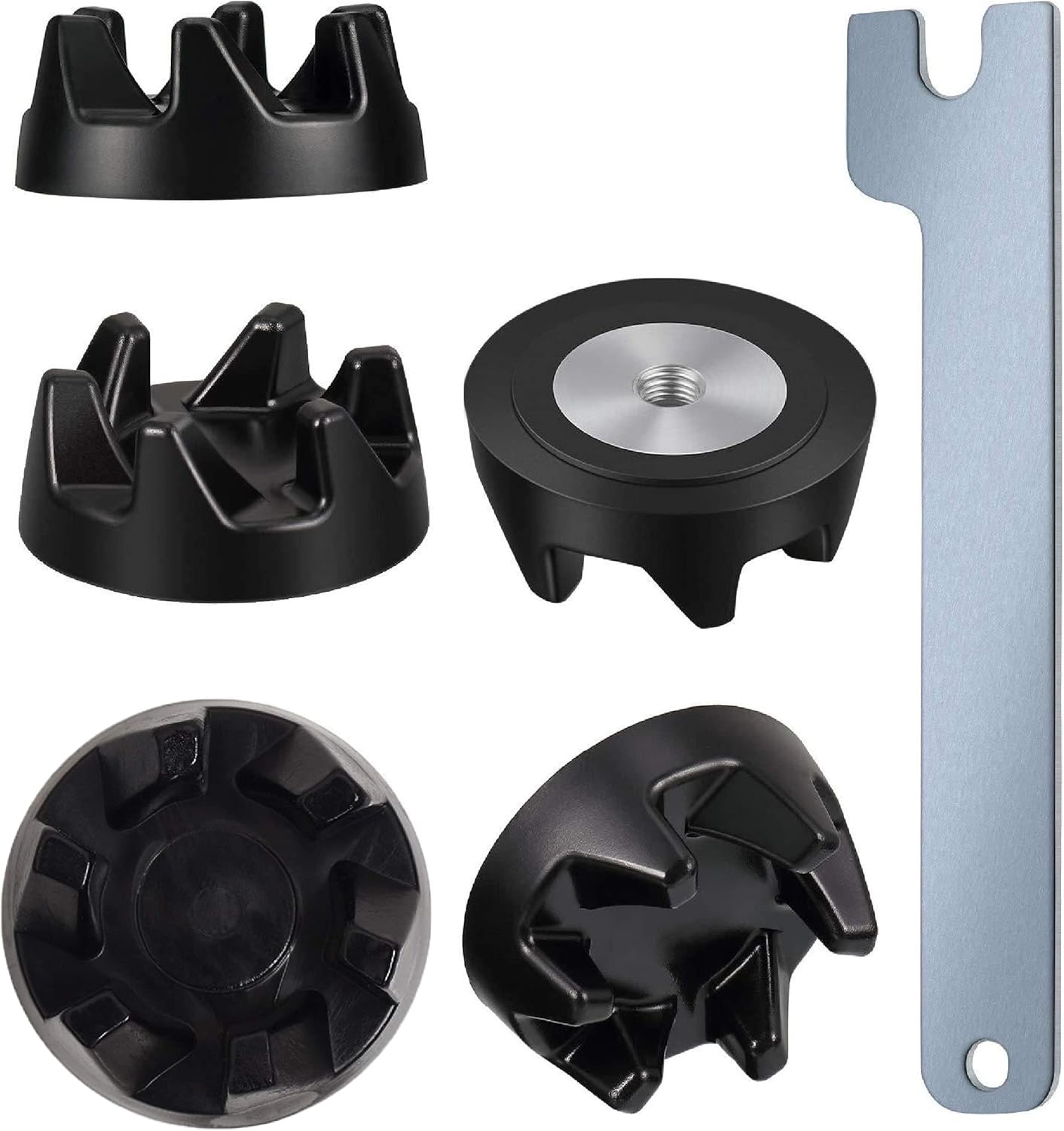 2 pieces of couplings 9704230, compatible with Kitchenaid KSB52/KSB5/5KSB52/5KSB5, loose parts removal tool - Image 4