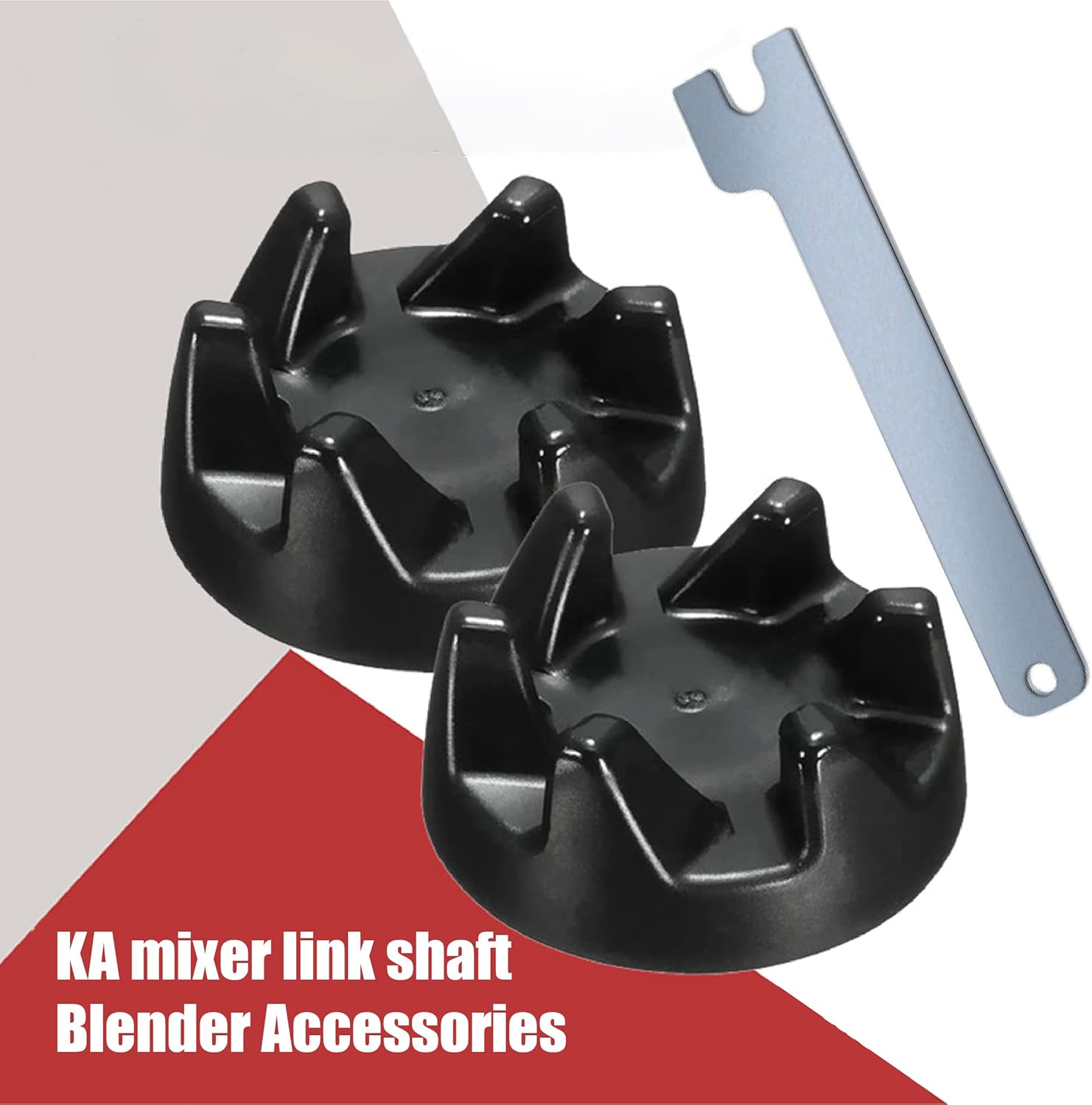 2 pieces of couplings 9704230, compatible with Kitchenaid KSB52/KSB5/5KSB52/5KSB5, loose parts removal tool - Image 5