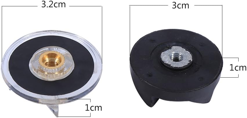 Blade Gears, Replacement 2 Base Gear Rubber Gears Spare Blender Replacement Parts Mixer Accessories, For Magic Bullet 250W Juicer - Image 4