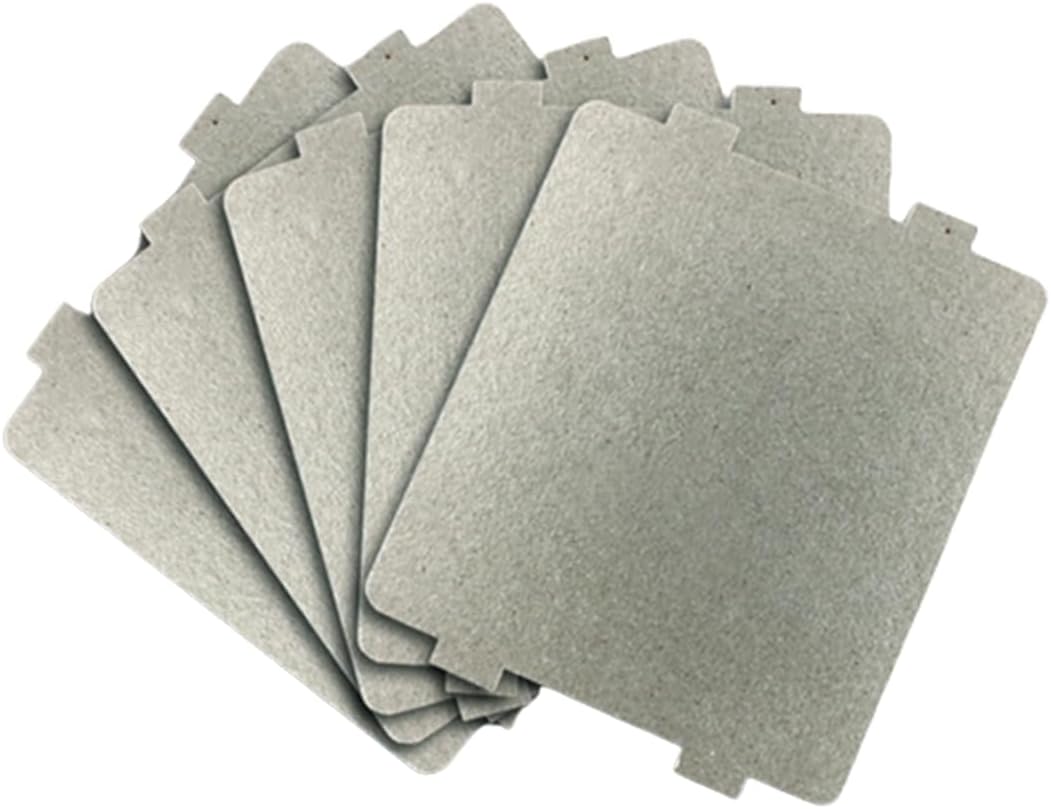 Glimmer Disc Microwave, 5 pieces of mica sheet, microwave mica plate, microwave oven mica plate, mica plates sheets mica-plate for accessories, universal main kitchen - Image 1