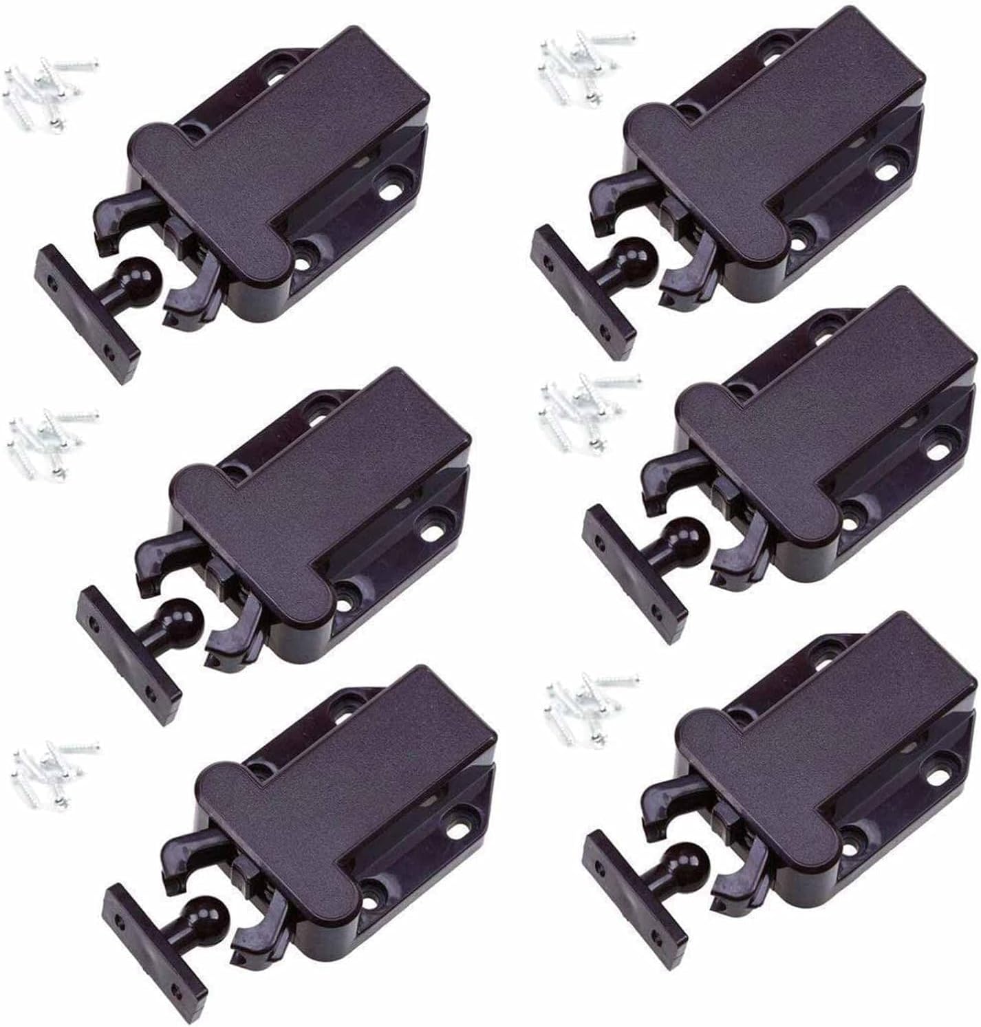 Goodchanceuk Push to Open Touch Release Catch, cabinet, doors, magnetic touch lock for drawer - Image 1