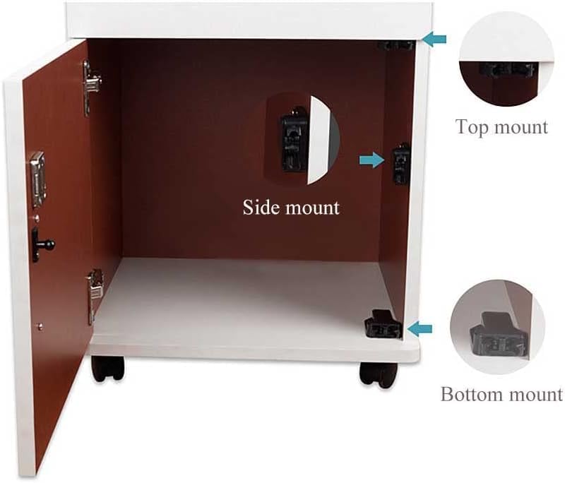 Goodchanceuk Push to Open Touch Release Catch, cabinet, doors, magnetic touch lock for drawer - Image 6