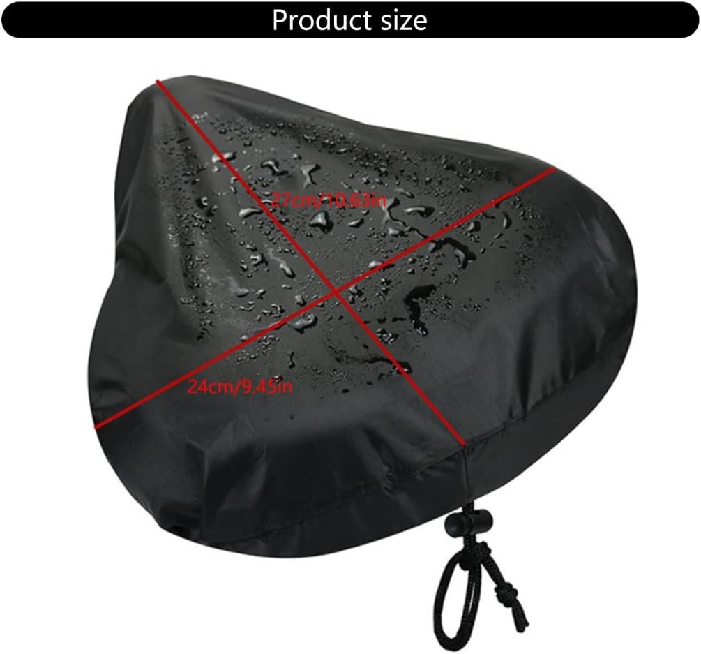 Quickly Install Bike Seat Protectors Water Resistant Bicycles Seats Cover for Adventure Enthusiasts Pink - Image 5