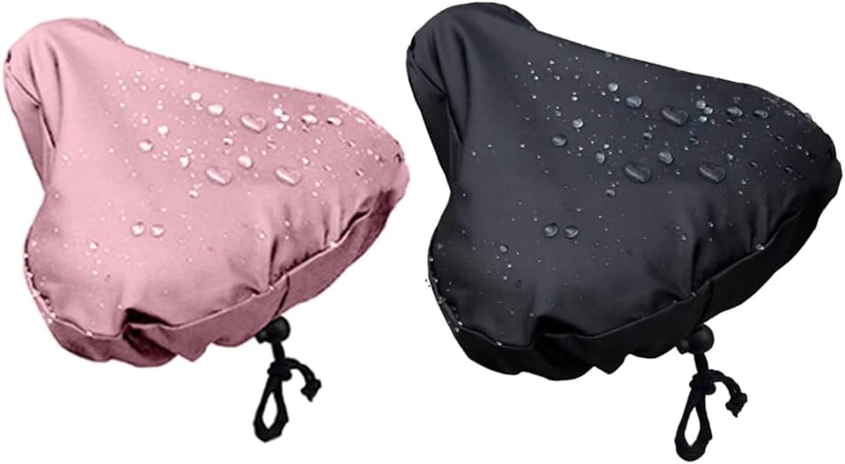 Quickly Install Bike Seat Protectors Water Resistant Bicycles Seats Cover for Adventure Enthusiasts Pink - Image 8