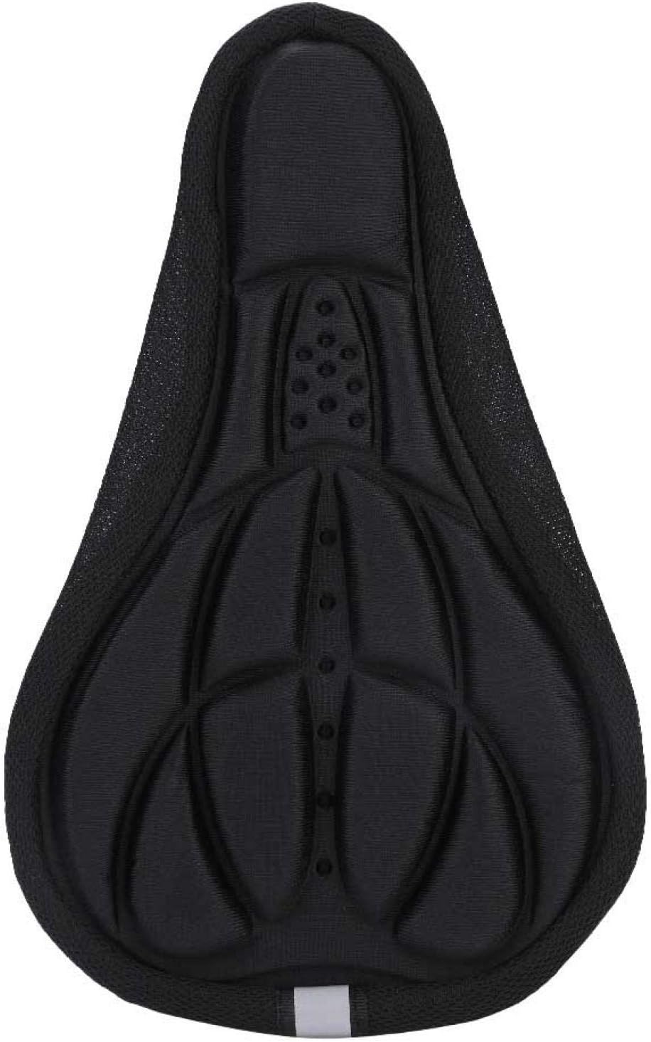 Petluno Bike Seat Cushion Cover, PE Foam Comfortable Breathable Bicycle Saddle Water & Dust Resistant Covers Fits Spin, Exercise Bike, Outdoor or Indoor Cycling - Image 1