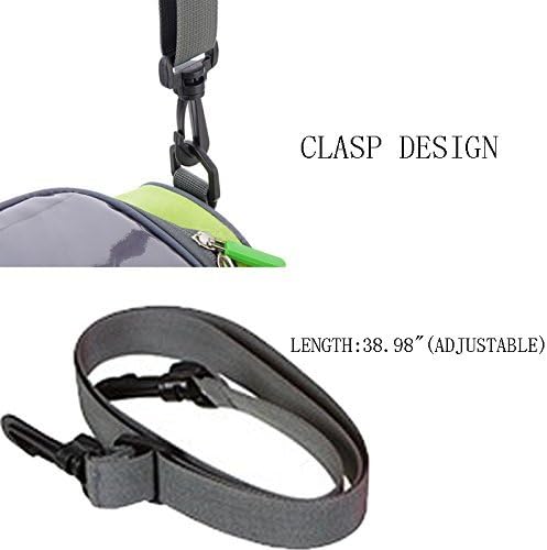 Waterproof Bicycle Handlebar Bag with Transparent Pouch and Adjustable Strap High-Capacity Cycling Front Pack #1 Green - Image 8