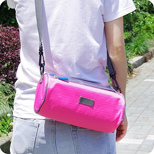 Waterproof Bicycle Handlebar Bag with Transparent Pouch and Adjustable Strap High-Capacity Cycling Front Pack #2 Pink - Image 5