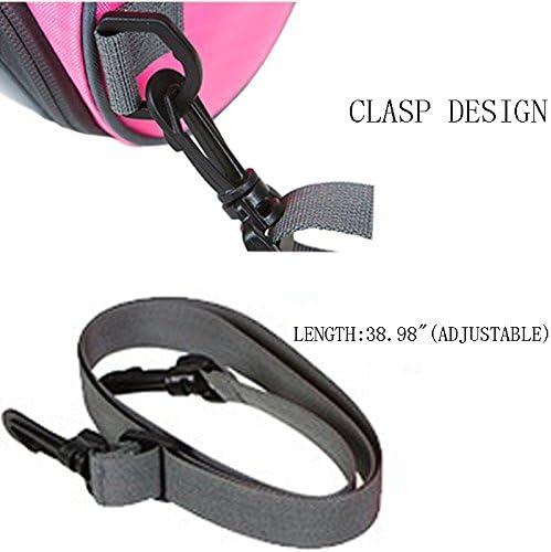 Waterproof Bicycle Handlebar Bag with Transparent Pouch and Adjustable Strap High-Capacity Cycling Front Pack #2 Pink - Image 7