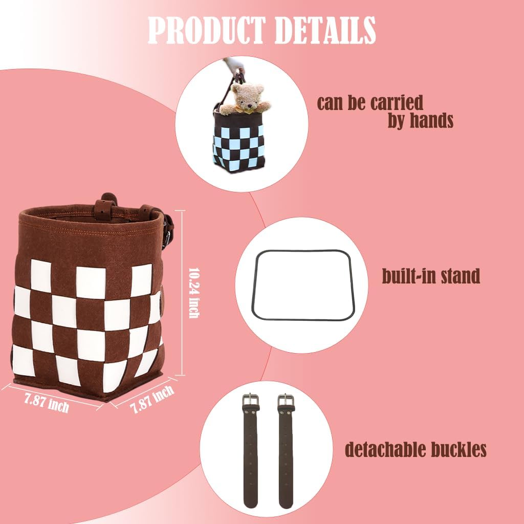 Front Bike Basket for Women and Men, Easy to Install Bicycle Basket for Boys and Girls, Dog Basket, Kids' Accessories, Adult - Image 3