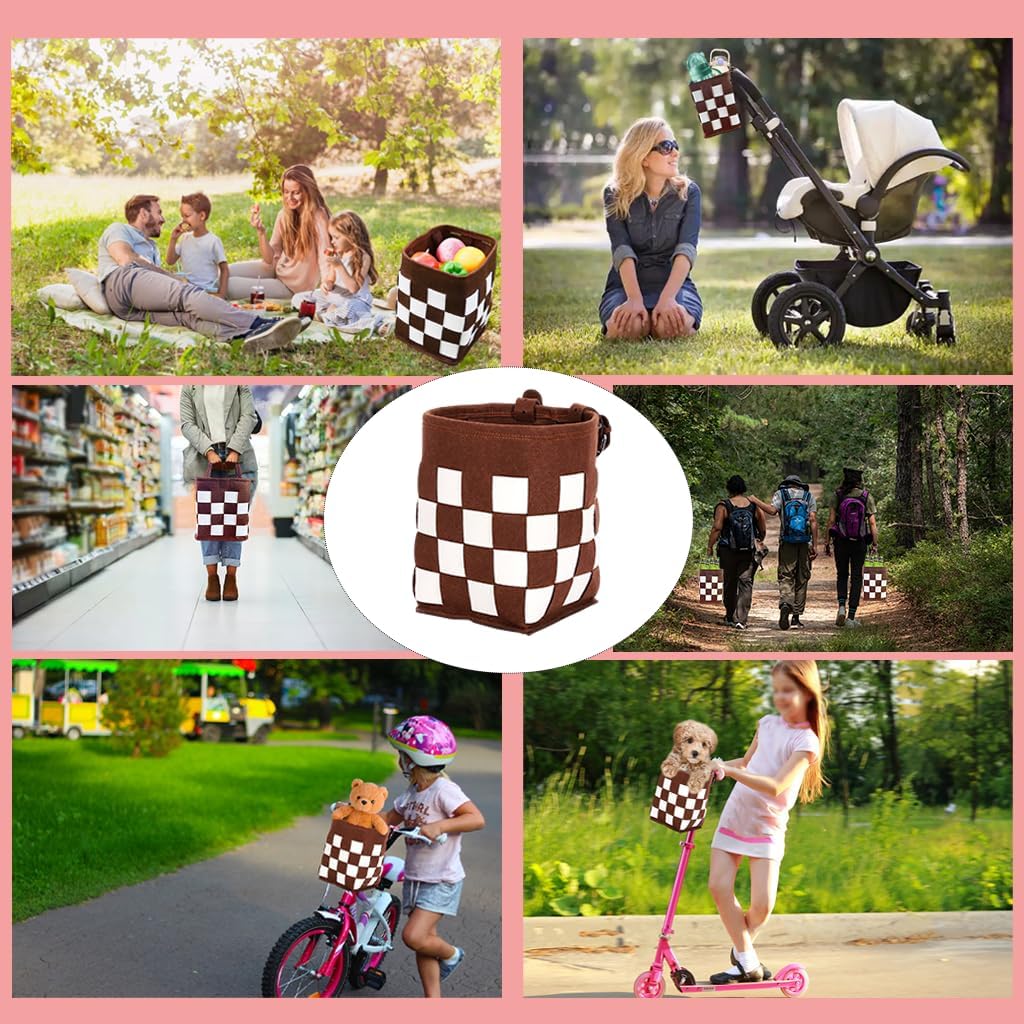 Front Bike Basket for Women and Men, Easy to Install Bicycle Basket for Boys and Girls, Dog Basket, Kids' Accessories, Adult - Image 6