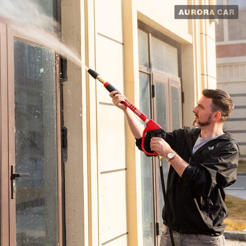 Pressure Washer Tips Turbo Nozzle Pressure Washer 4000 PSI Max Rotating Pressure Washer Nozzle with 1/4'' Quick Connect for Cleaning Brick, Concrete, and Vinyl Surfaces，4.0 GPM 4.0 Orifice - Image 4