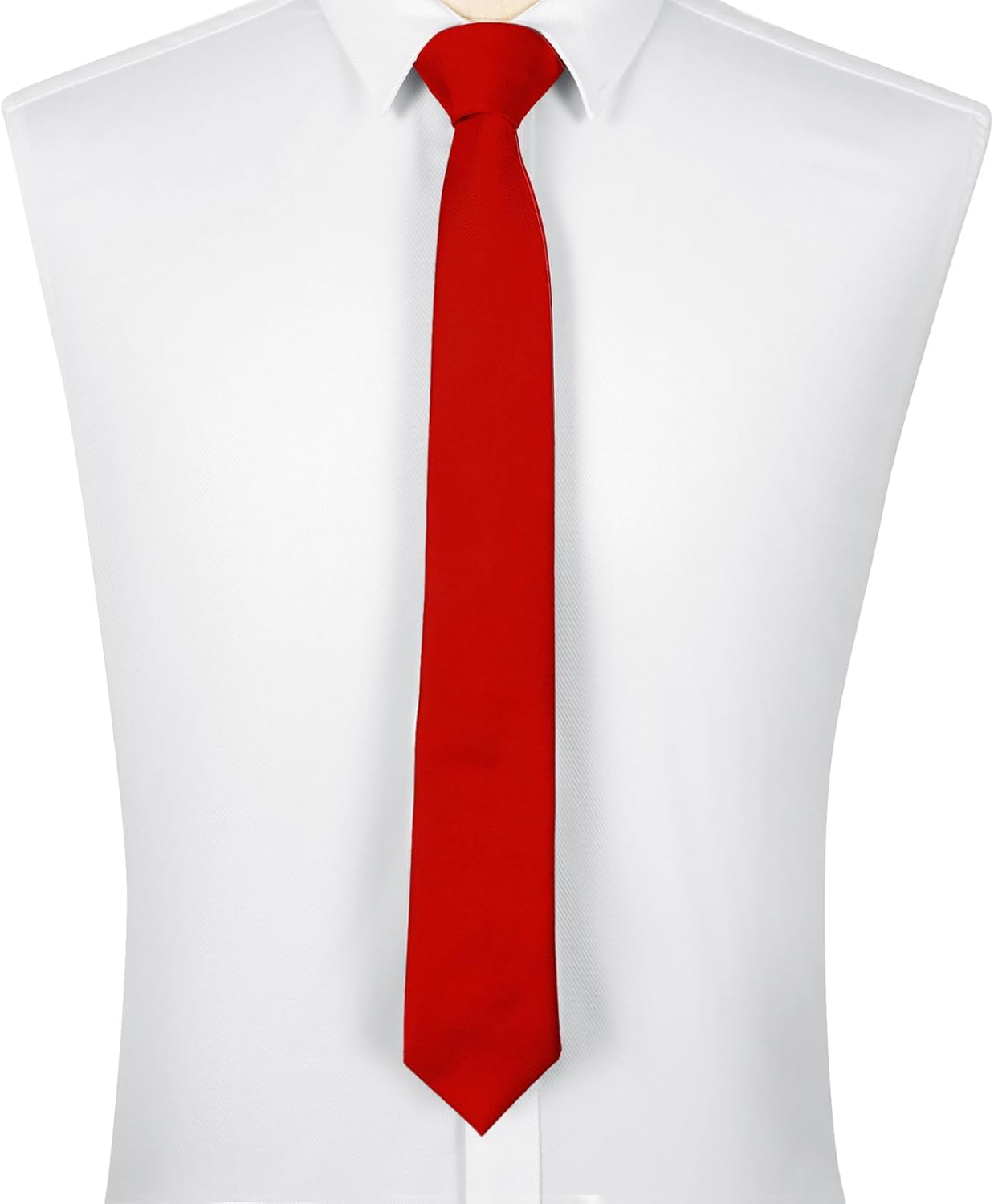 Men's Ties Solid Pure Color 2.35