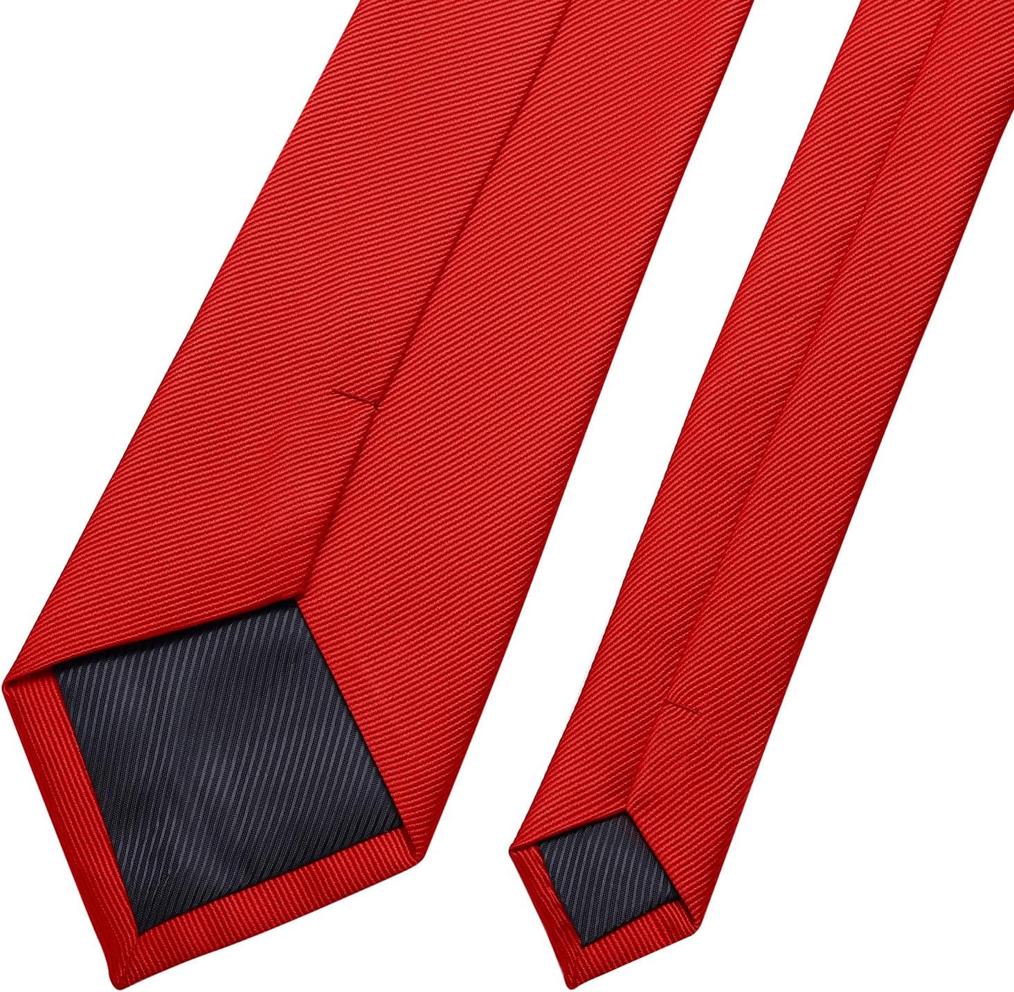 Men's Ties Solid Pure Color 2.35