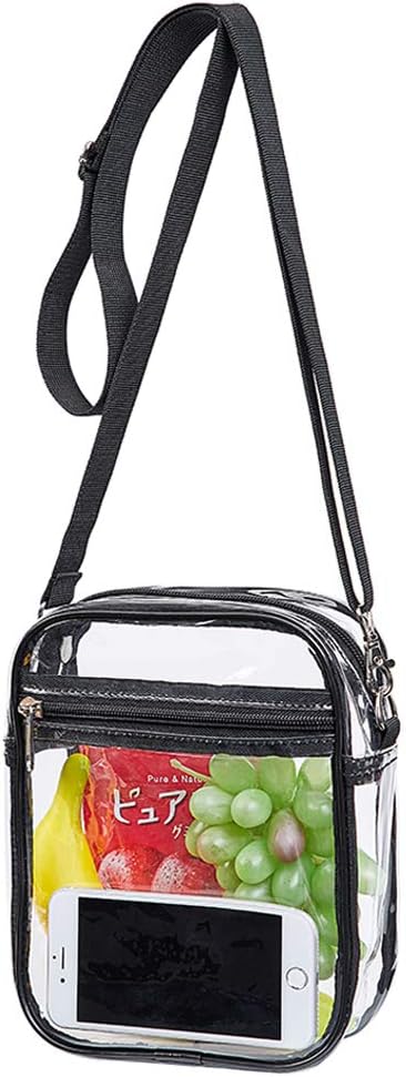 Clear Crossbody Purse Bag, Stadium Approved for Concerts, Festivals - Image 1