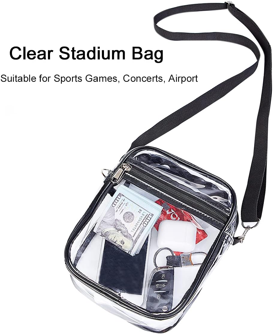 Clear Crossbody Purse Bag, Stadium Approved for Concerts, Festivals - Image 5