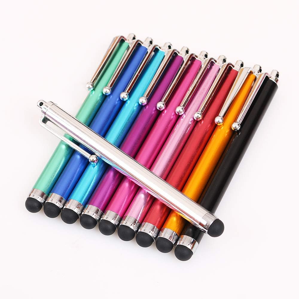 Stylus Pen Set of 20 Pack, Universal Capacitive Touch Screen Stylus Compatible with iPad, iPhone, Samsung, Kindle Touch, Compatible with All Device with Capacitive Touch Screen – 10 Color - Image 5