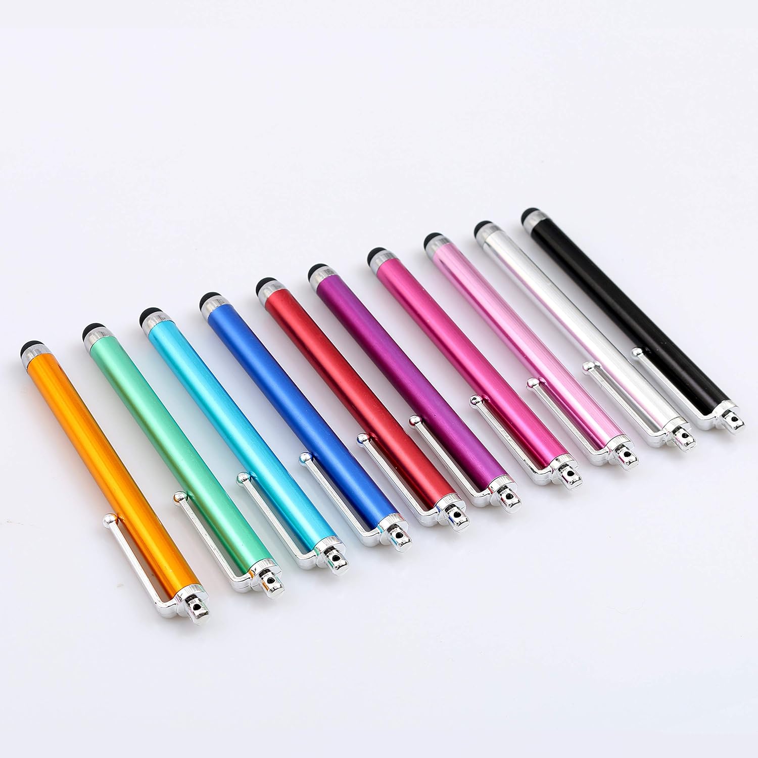 Stylus Pen Set of 20 Pack, Universal Capacitive Touch Screen Stylus Compatible with iPad, iPhone, Samsung, Kindle Touch, Compatible with All Device with Capacitive Touch Screen – 10 Color - Image 7