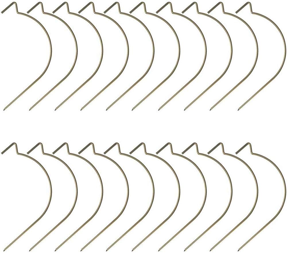 Picture Hangers Super Hooks Holds Up to 100lbs No Mark No Tools Need Easy to Hang Mirrors, Frames, Clock, Shelves, or Planters for Home Decorations Office (20) - Image 1