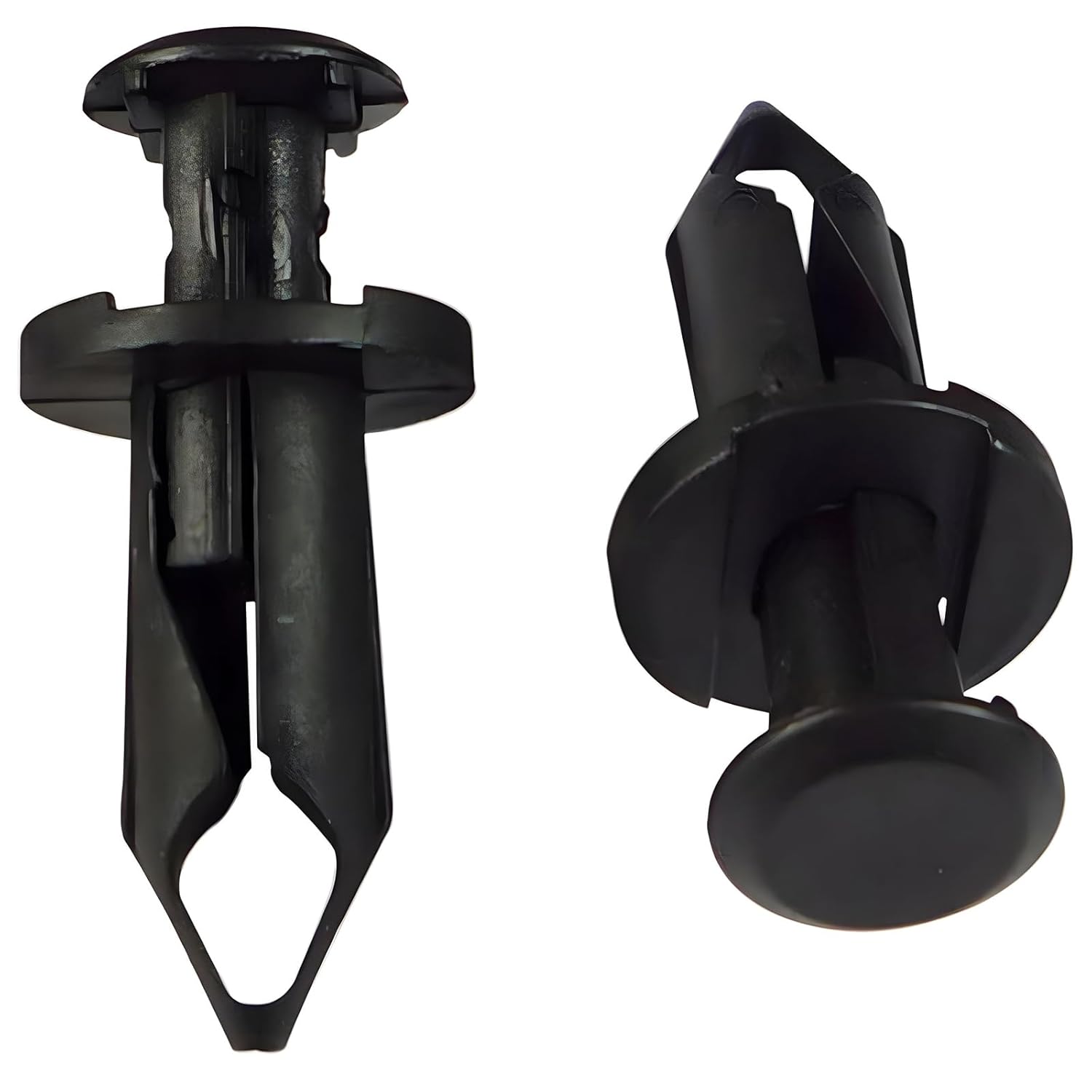 Pack of 100 Replacement for Can Am 293150089 ATV UTV Fit 8mm 5/16 inch Hole Fender Rivet Plastic Clip Push Pin Splash Guard Body Panel Retainer Motorcycle Black Nylon Fastener for Bombardier - Image 8