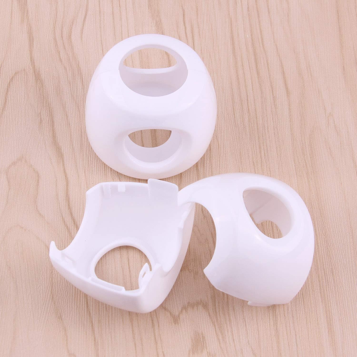 6 Pack Child Safety Door Knob Cover Baby Doorknob Handle Cover, Kids Proof Door Knob Covers Lockable Design for Home Bedroom Living Room Kangkangk - Image 7