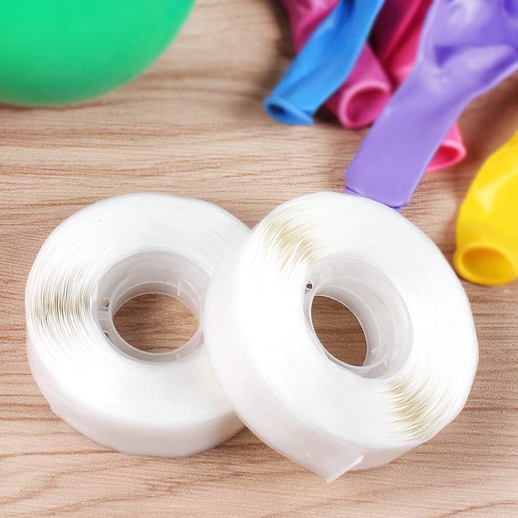 1000 Pcs Glue Point Clear Balloon Glue Dots, Double Sided, Transparent, 1cm/0.4inch in Diameter, for Craft Scrapbook Birthday Wedding Decoration - Image 7