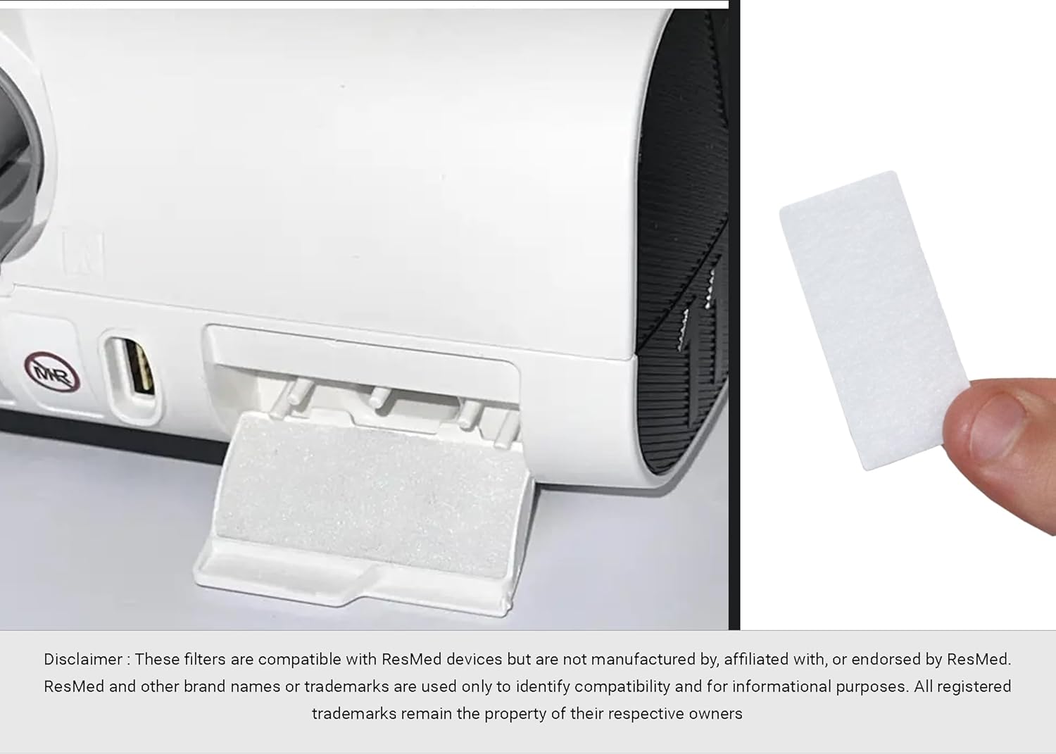 24 CPAP Machine Filters, Compatible with ResMed AirSense 11. Enhance your CPAP experience with These premium CPAP supplies. A must-have CPAP accessories. - Image 4