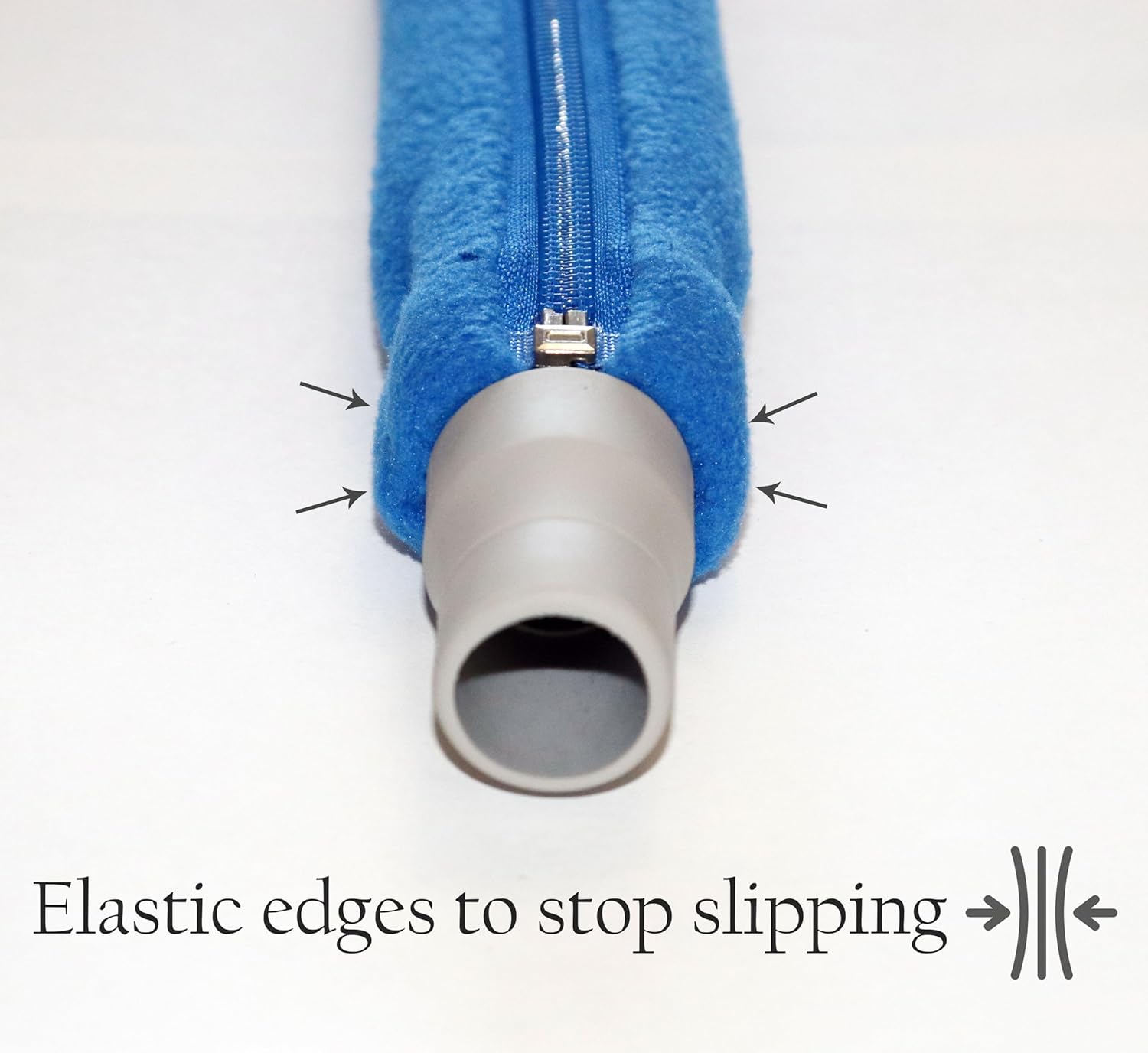 CPAP Hose Cover with 4 Holding Clips, Soft Fleece Tubing Wrap Insulator with Zipper, Universal and fit All CPAP 6ft tubing, Comfortable CPAP Supplies, CPAP Accessories, - Image 5