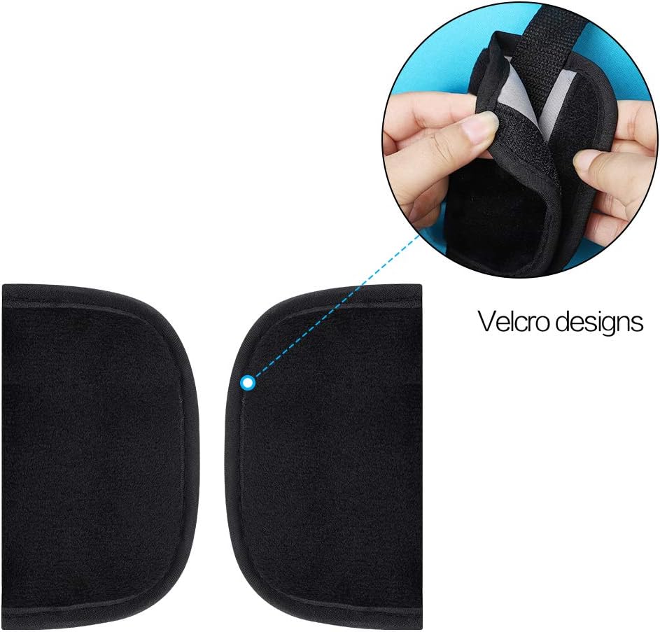 Car Seat Strap Pads for Baby Toddler Kids, Car Seat Strap Covers, Soft Car Seat Straps Shoulder Pads for All Baby Car Seats, Stroller, Pushchair, High Chair - Image 2