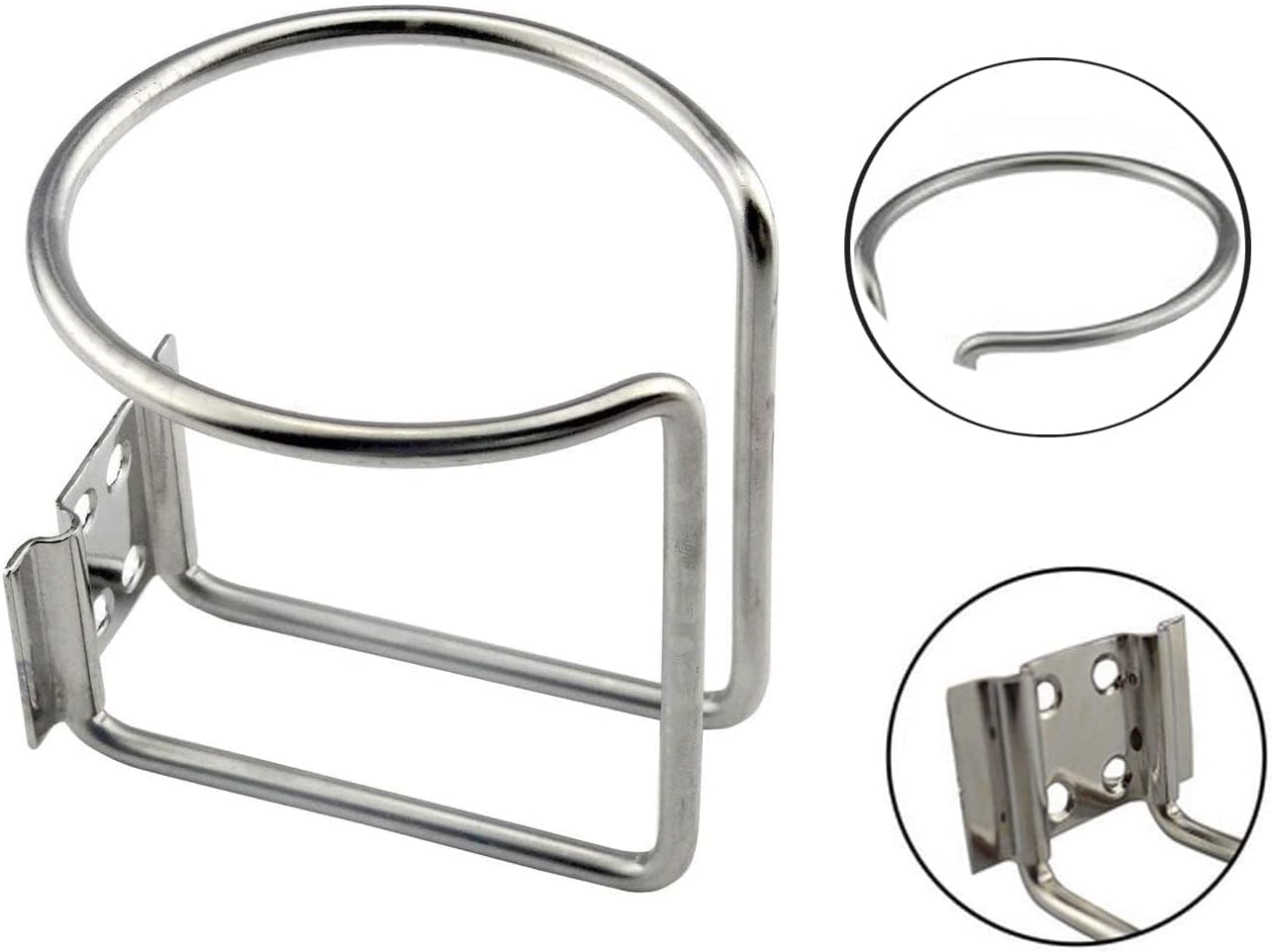Z-Color 2pcs Stainless Steel Boat Ring Cup Drink Holder Universal Drinks Holders for Marine Yacht Truck RV Car Trailer Hardware - Image 5