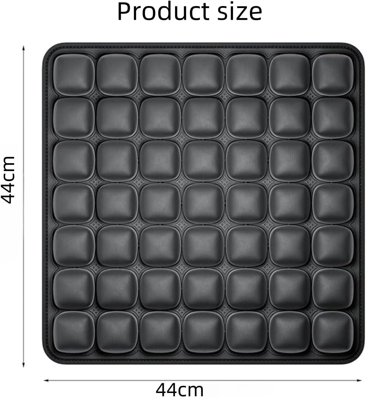 3D Air Cell Travel Cushion - Inflatable Seat Cushion for Airplane, Car, Office Chair, and Wheelchair - Image 2