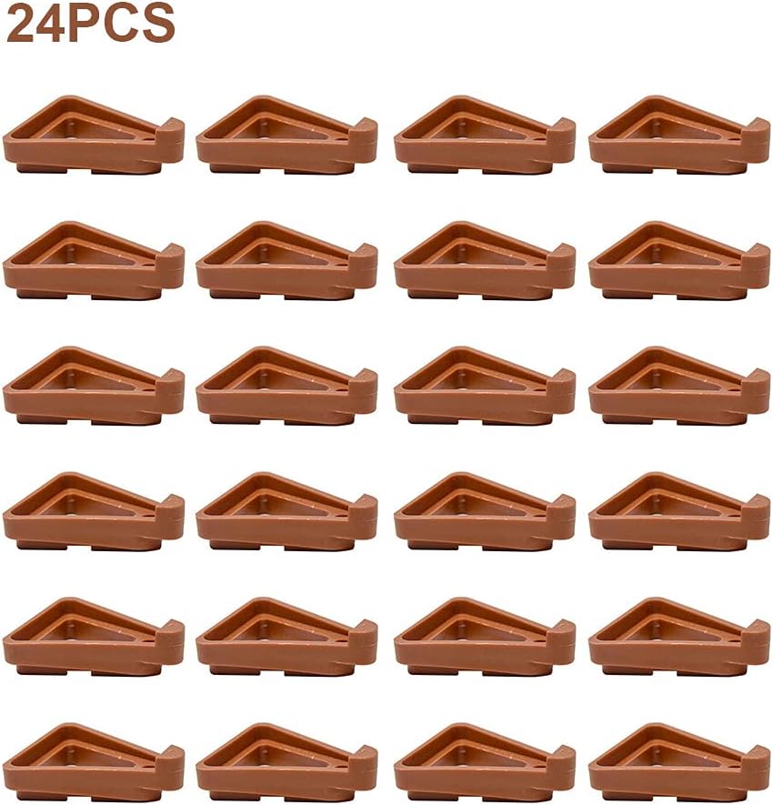 24pcs Plant Pot Feet, Invisible Flower Pot Risers, Non-Slip Pot Toes Supports for Indoor Outdoor Gardening Plant Container Small to Large Flower Planters - Image 4