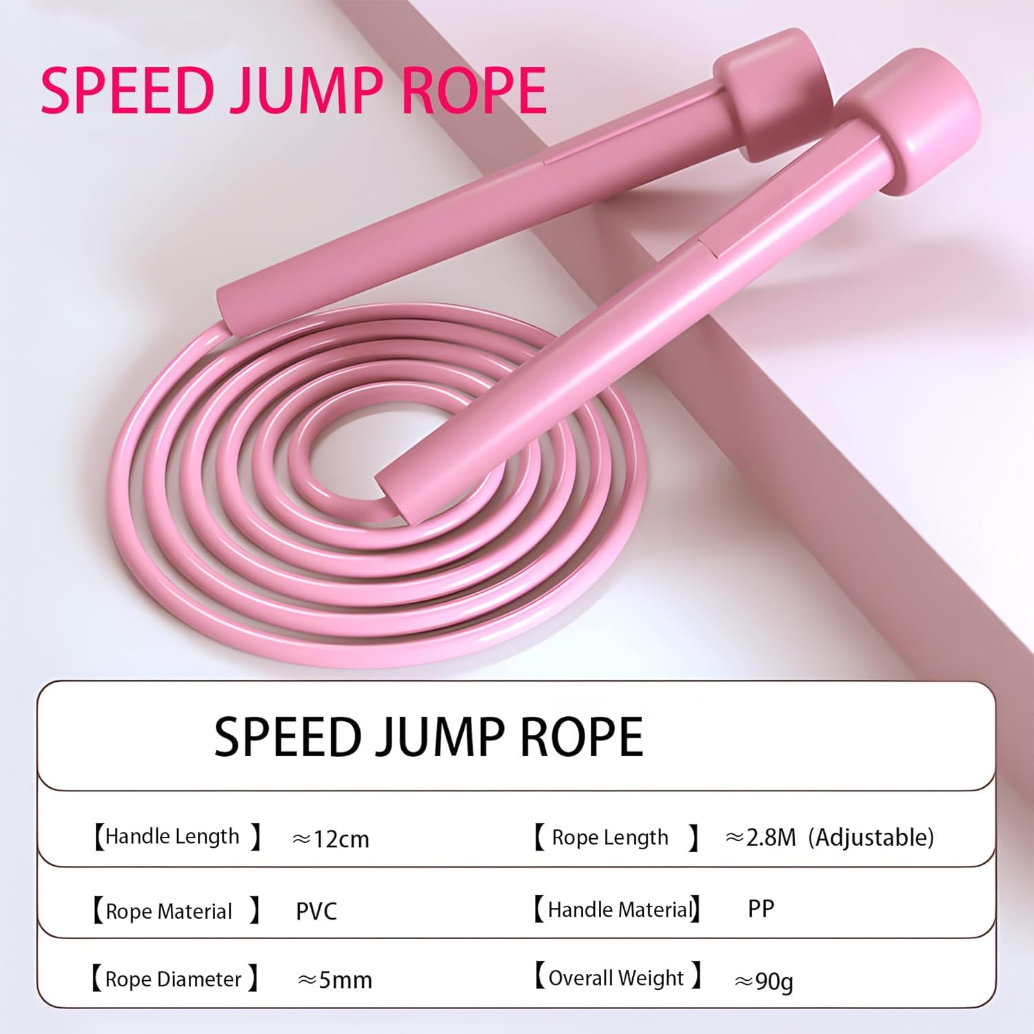 Kids Jump Rope, 3-Pack Set, Jump Rope for Kids 8-12, Beginners, and Adults - Lightweight, Tangle-Free, Adjustable PVC Rope - Jump Rope Kids, Jump Rope for Women (3 pcs) - Image 5