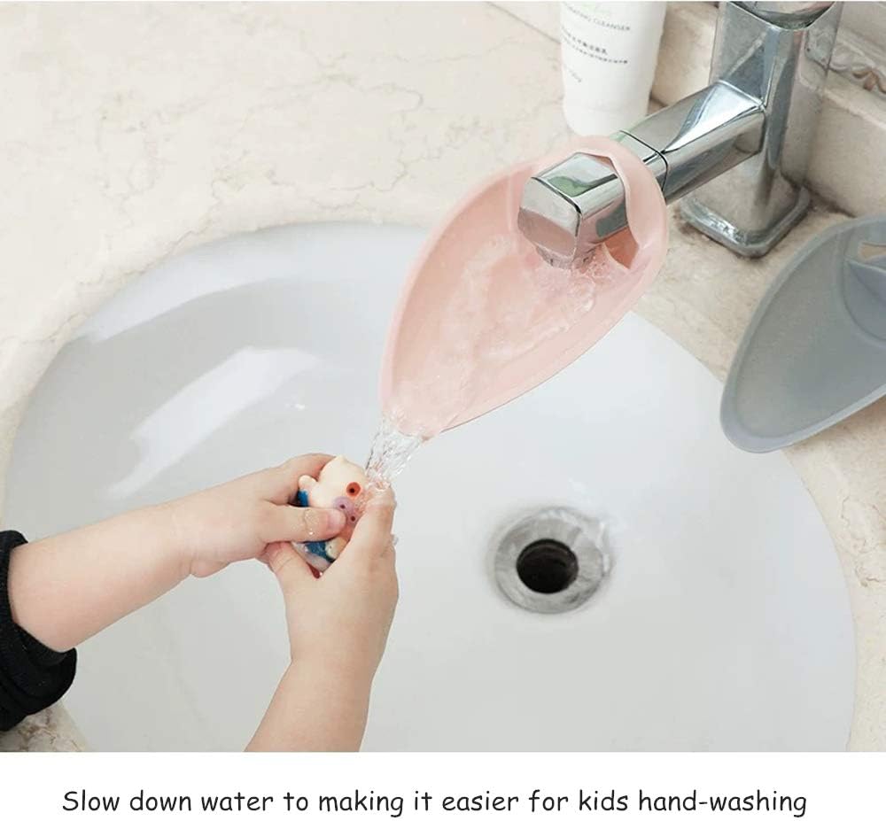 Faucet Extender - Sink Handle Extender, Safe Fun Bathroom Hand-Washing Solution for Babies, Toddlers, Kids, Teach Your Kids Good Sanitation Habits(Grey) - Image 4