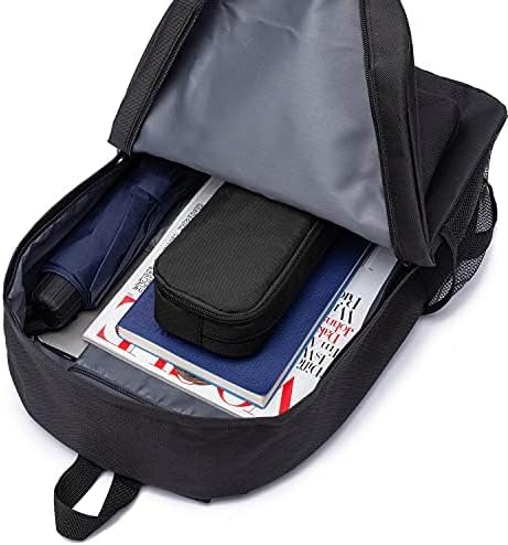 Pencil Case Large Capacity Pencil Pouch Aesthetic Pen Bag Office Stationery Organizer Simple Sturdy Multifunctional Pencil Bag for Men - Black - Image 4