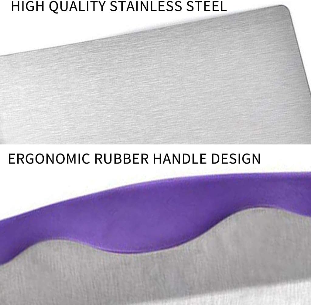 Cake Safe Lifter Stainless Steel Pizza Transfer Shovel Square Cake Tray Moving Plate Tool Cookie Spatula - Image 2