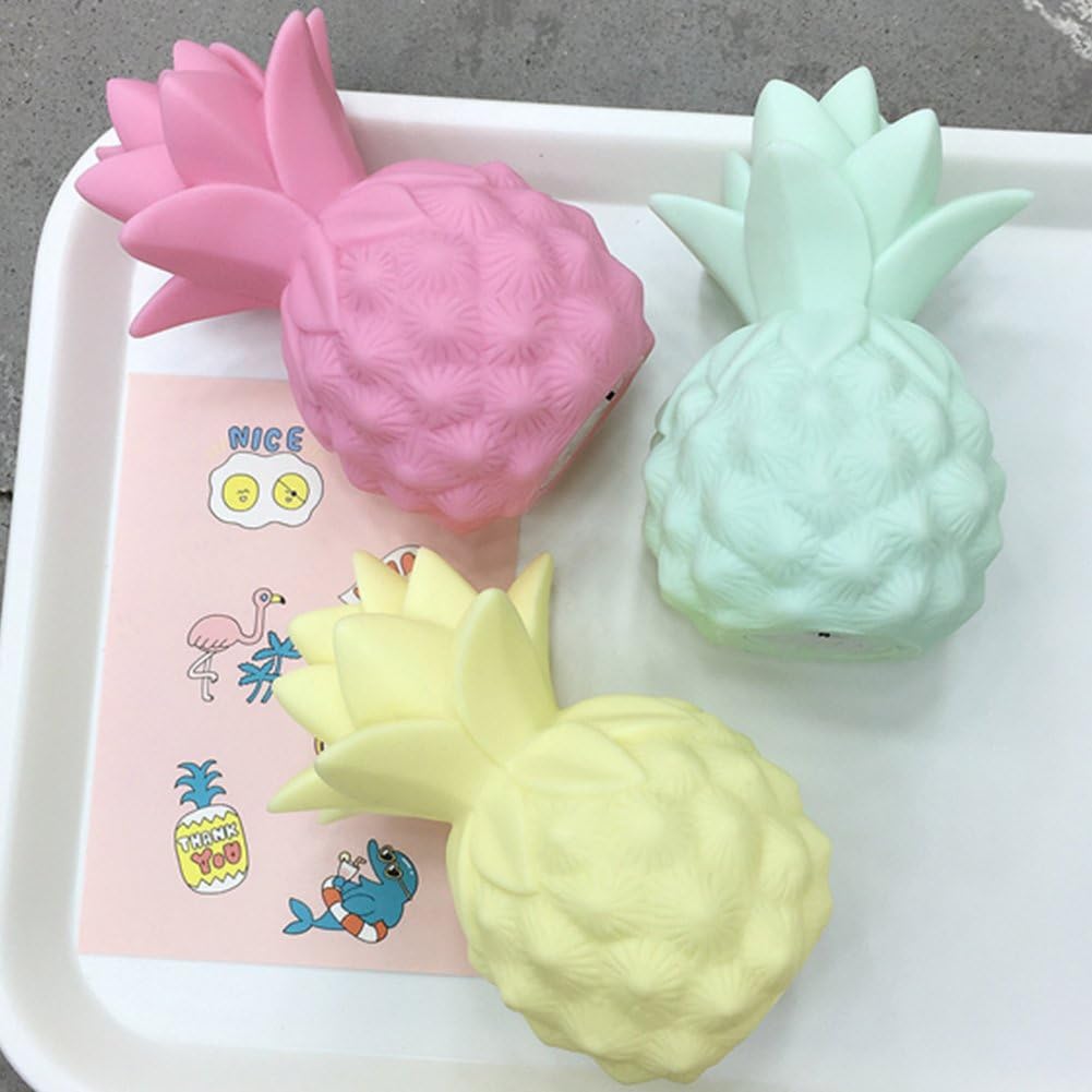 Pineapple Night Lights LED Pineapple Lamp Pineapple Gifts for Girls Teens Pineapple Decor Pineapple Lights Pineapple Decorations for Home Party Living Room Bedroom Valentine's Gifts 3 Pack - Image 2