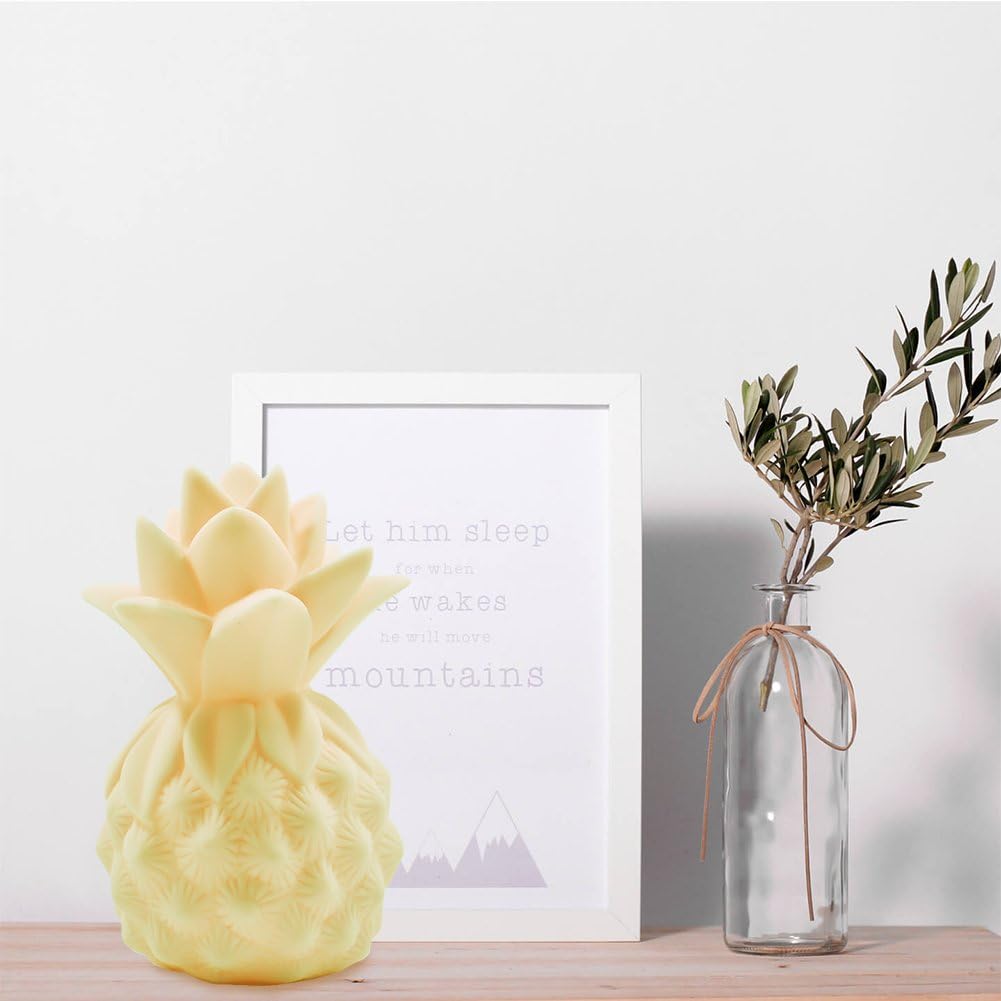 Pineapple Night Lights LED Pineapple Lamp Pineapple Gifts for Girls Teens Pineapple Decor Pineapple Lights Pineapple Decorations for Home Party Living Room Bedroom Valentine's Gifts 3 Pack - Image 3