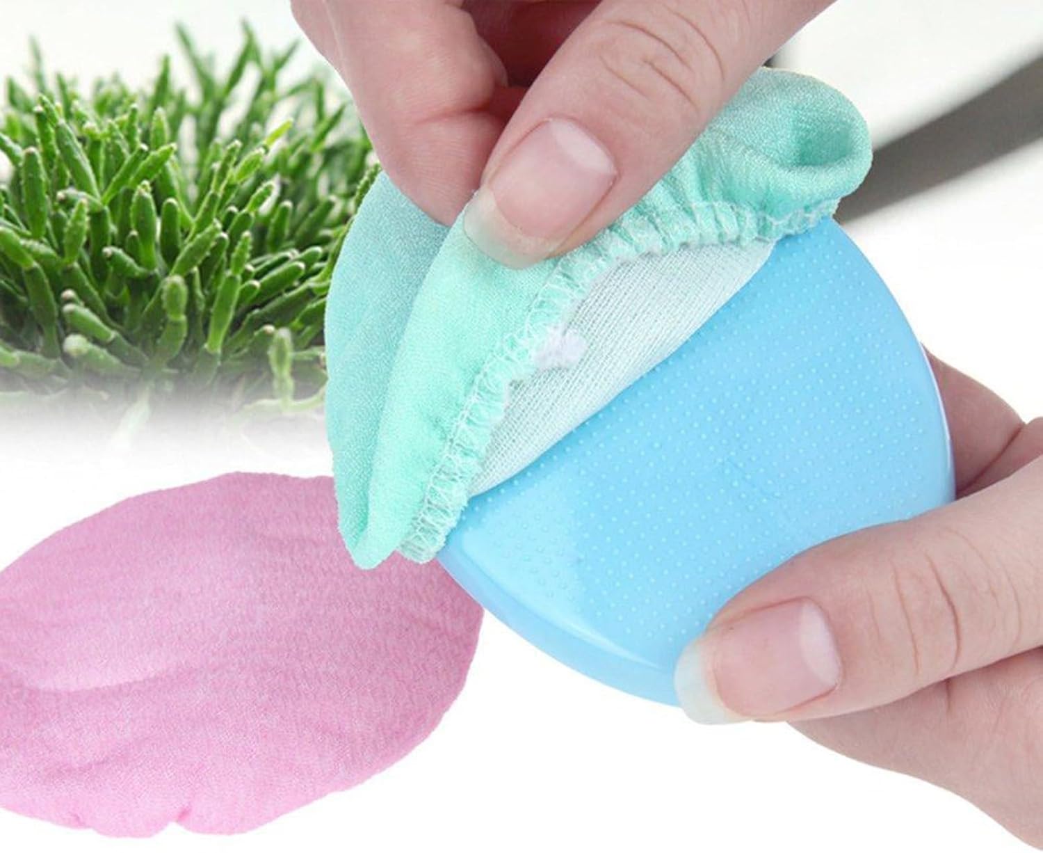 2 Pack 15 Inch Easy Lotion Applicator, Back Rubs Massager Bath Brush, Extra Long Handle, Easily Self Apply Lotions, Great for Body Care - Image 6