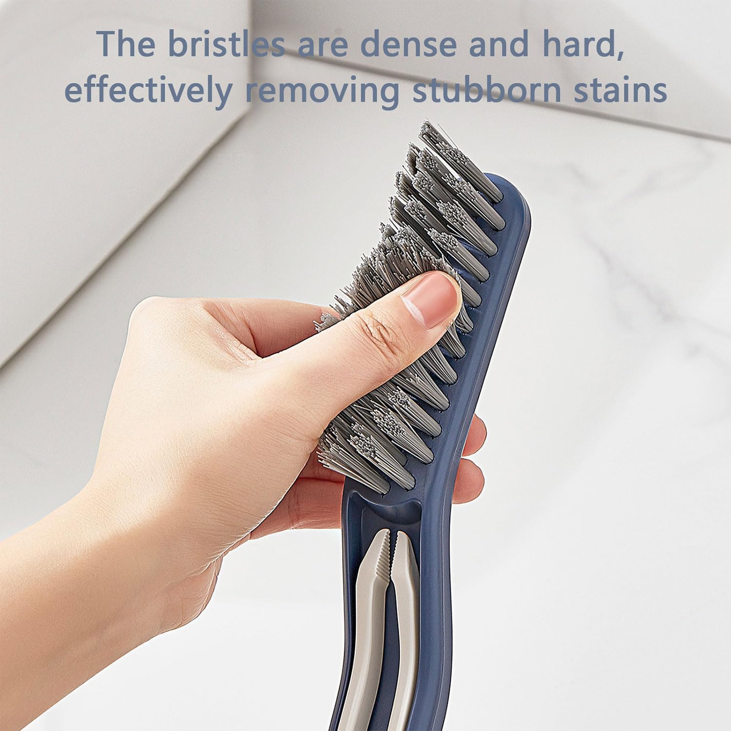 Hard Bristle Crevice Cleaning Brush - Multifunctional Gap Cleaning Brush, Cleaning Tools for Household Use, Home, Kitchen, Bathroom, Window, Vehicle, Faucets, Toilet - Image 5
