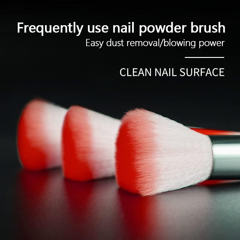 1Pc Pink Unicorn Nail Art Dust Remover Powder Brush Acrylic UV Gel Nail Cleaning Brush Blush Brushes Makeup Manicure Tool - Image 6