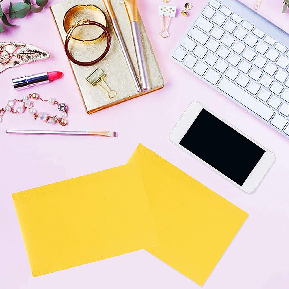 Kraft Bubble Mailers 4x8 Inch 50 Pcs,Small Self-Sealing Mail Shipping Bags,Yellow Padded Envelopes #000 - Image 4