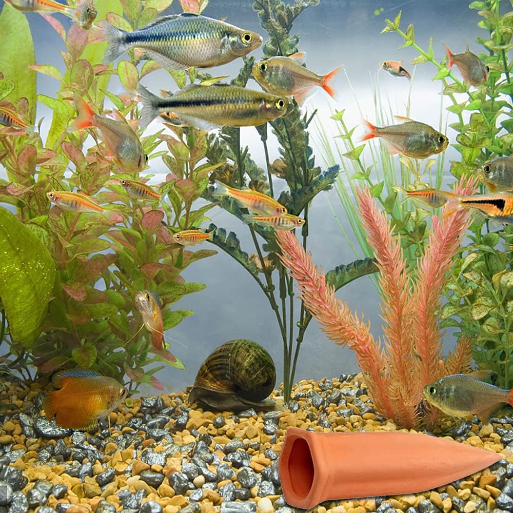 Store 10PCS Plant Watering Stakes Automatic Plant Drippers Waterers for Vacations Plant Watering Devices Terracotta Self Waterinq Spikes for Wine Bottles Great for Indoor Outdoor Plants - Image 3