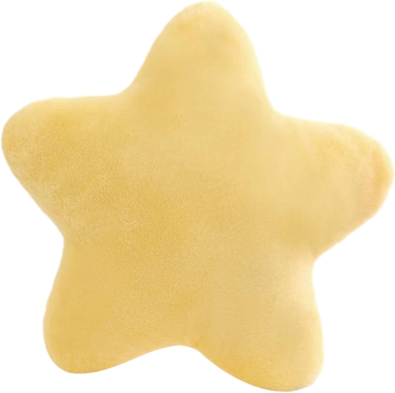 Cute Pillow Cushion Decorative Nursery Stuffed Throw Pillows Yellow Pink Sofa Pillow Cushion Star Plush Pillow Kids Boys Girls Adults Car Home Chair Floor Bed Gift Reading Nook TV - Image 1