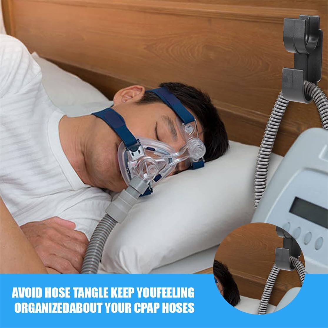 CPAP Hose Holder CPAP Mask Hanger Hook 2PCS CPAP Tubing Hanger Hose Organizer for Breathing Machine - Image 5